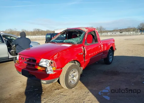 2000 Ford Ranger Xl/Xlt from USA, damaged, VIN 1FTYR10VXYTA58721